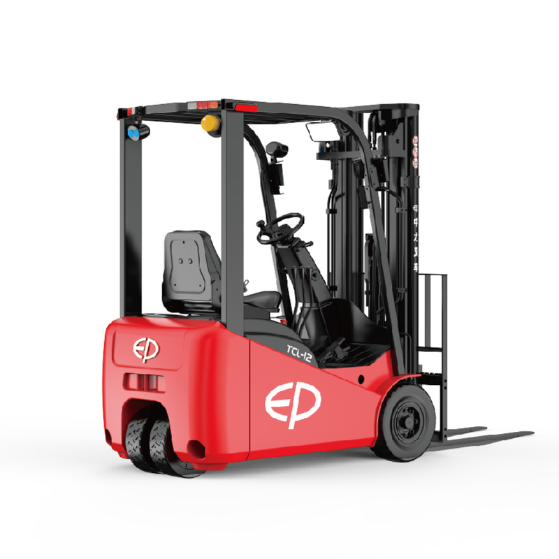 OEM Compact Hydraulic Electric Forklift Truck For Warehouse 1200kg